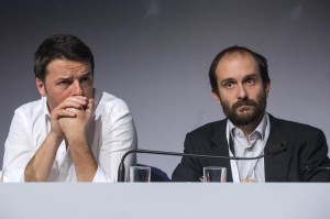 Renzi e Orfini - foto LaPresse