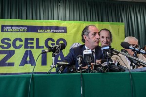 Luca Zaia - foto LaPresse