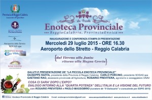 Inaugurazione ENOTECA PROVINCIALE - 29 luglio