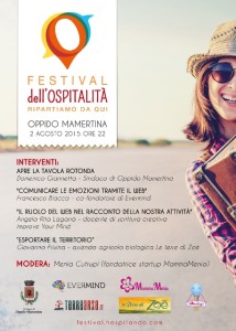 Locandina Festival dell'Ospitalità