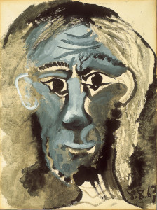 Picasso, Autoritratto, 1967