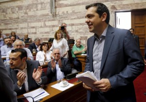 Alexis Tsipras - foto LaPresse