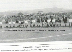 2 Marzo 1952 - Reggina-Palmese 1-1.