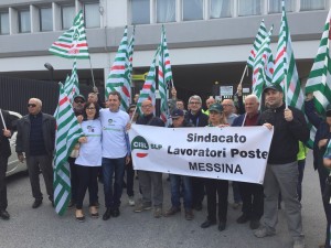 cisl messina protesta poste