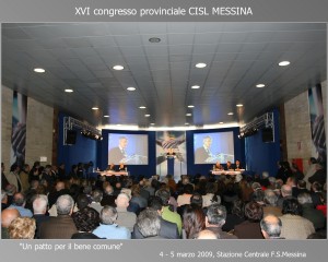 cisl 2009 congresso messina