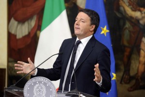 Palazzo Chigi - Conferenza Matteo Renzi dopo i risultati del referendum costituzionale