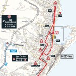 Il circuito finale con l'arrivo a Messina