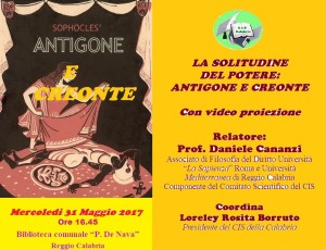 Foto Antigone e Creonte