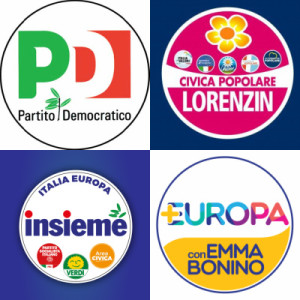 elezioni simboli liste centro sinistra