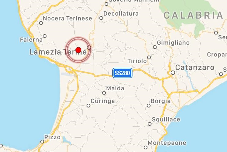 terremoto lamezia terme