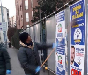 salvini manifesti immigrati