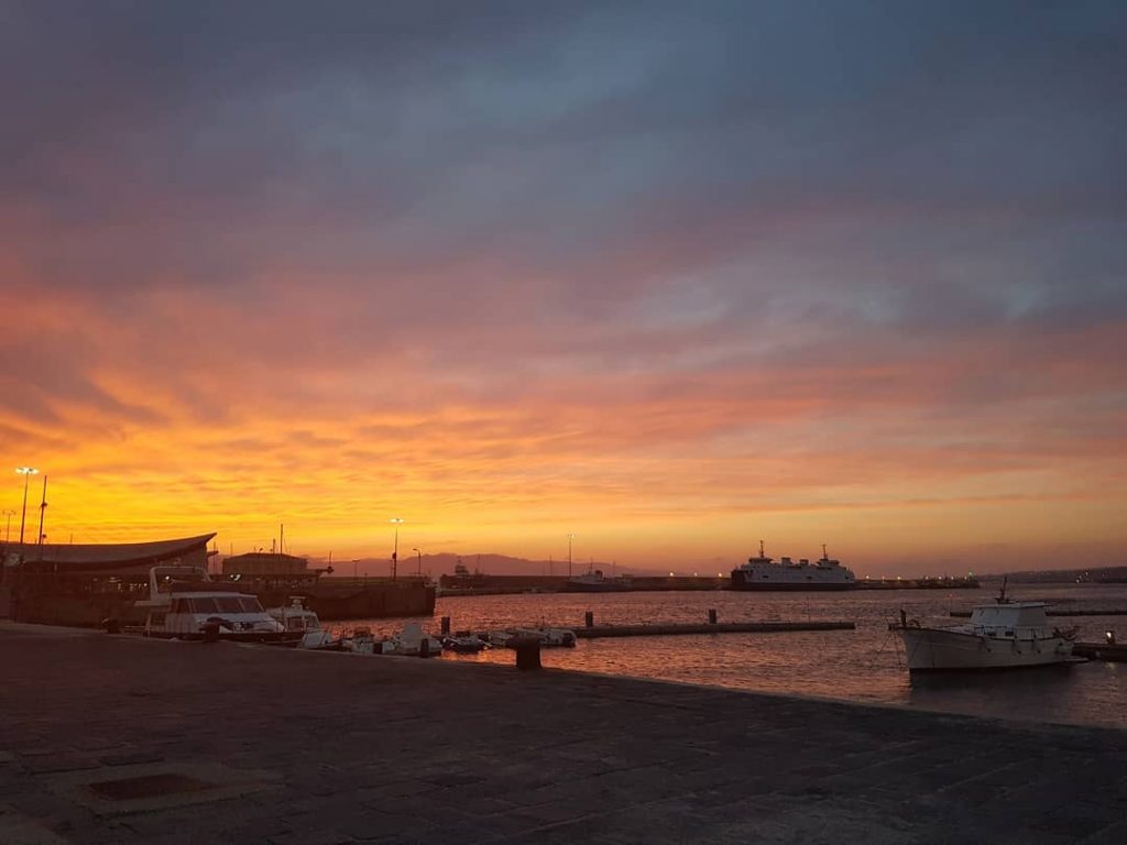 reggio calabria tramonto 1 giugno 2018