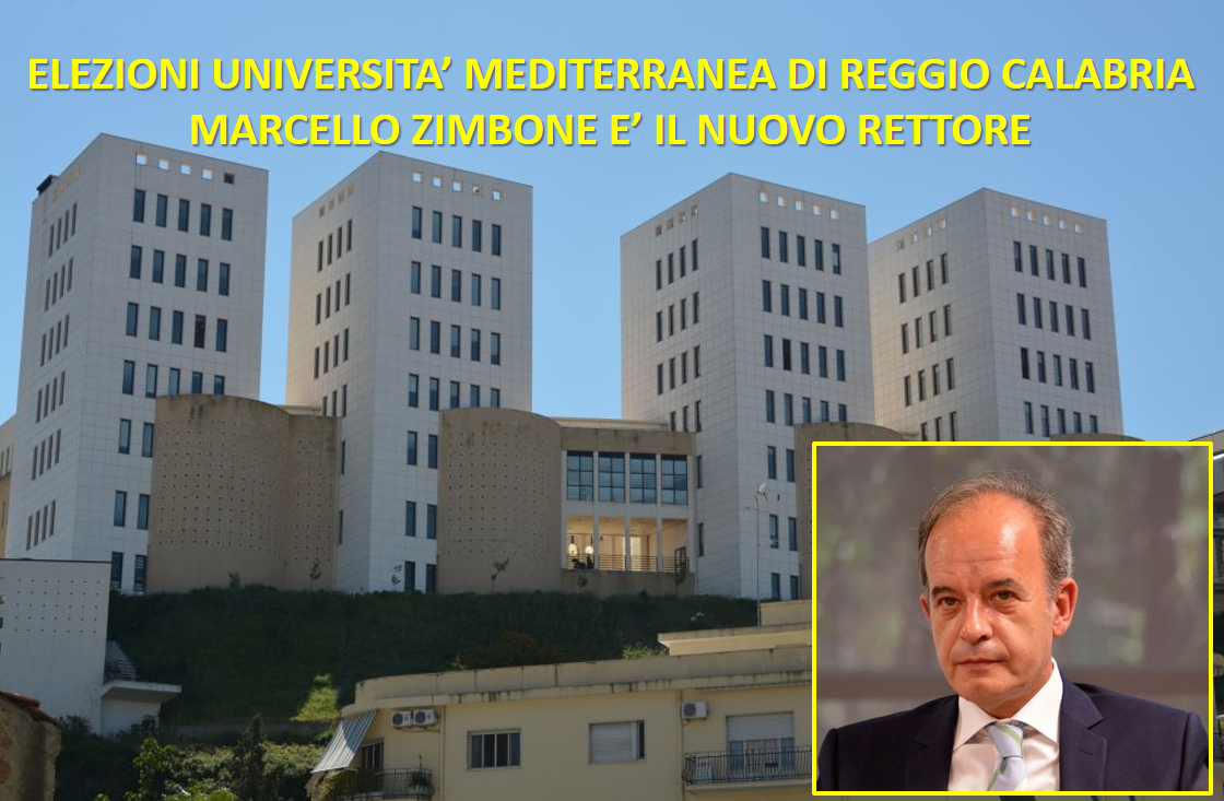 reggio calabria università mediterranea rettore zimbone