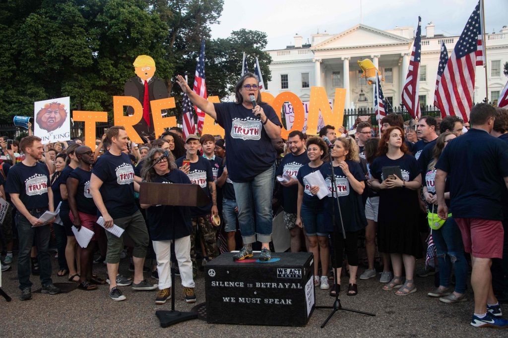 protesta trump