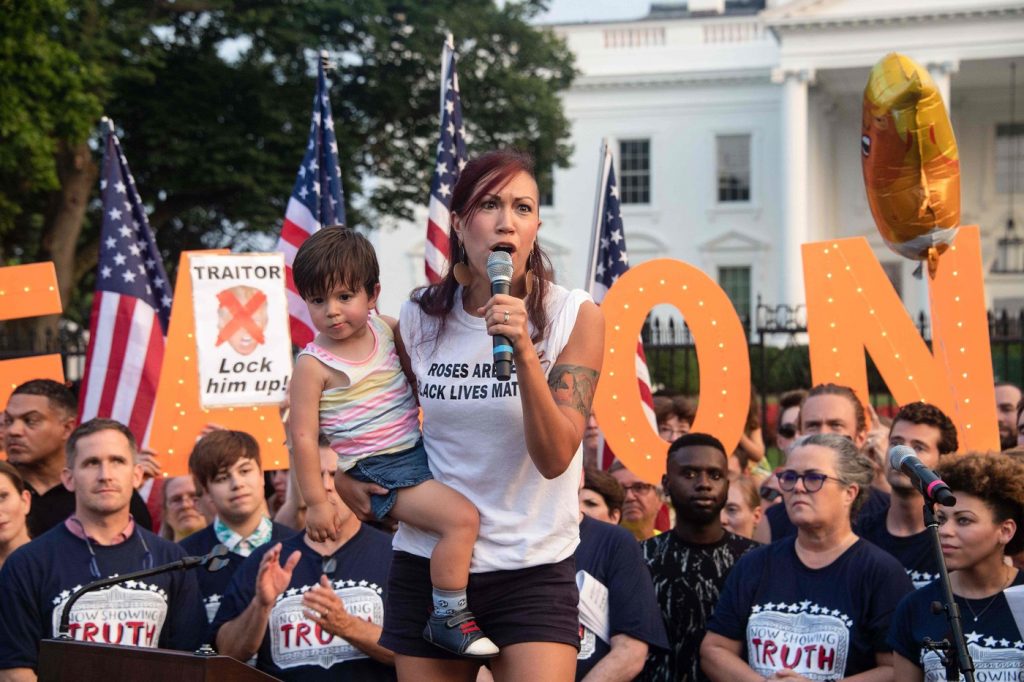 protesta trump