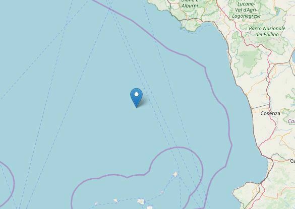 terremoto tirreno meridionale calabria