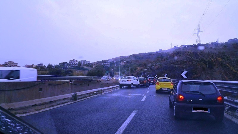 incidente tangenziale Reggio Calabria