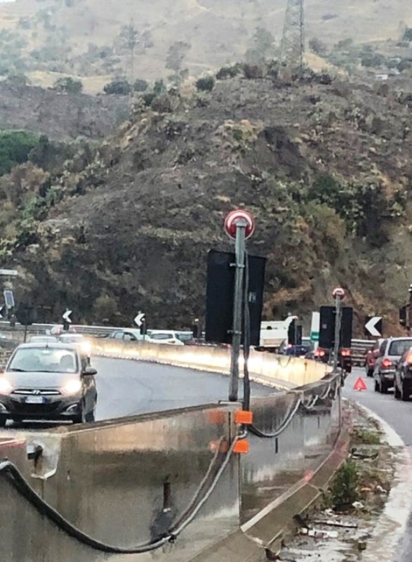 incidente tangenziale Reggio Calabria