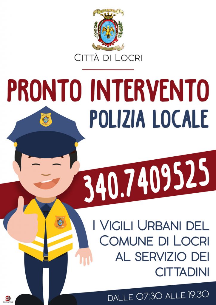 Pronto Intervento Polizia Locale Locri