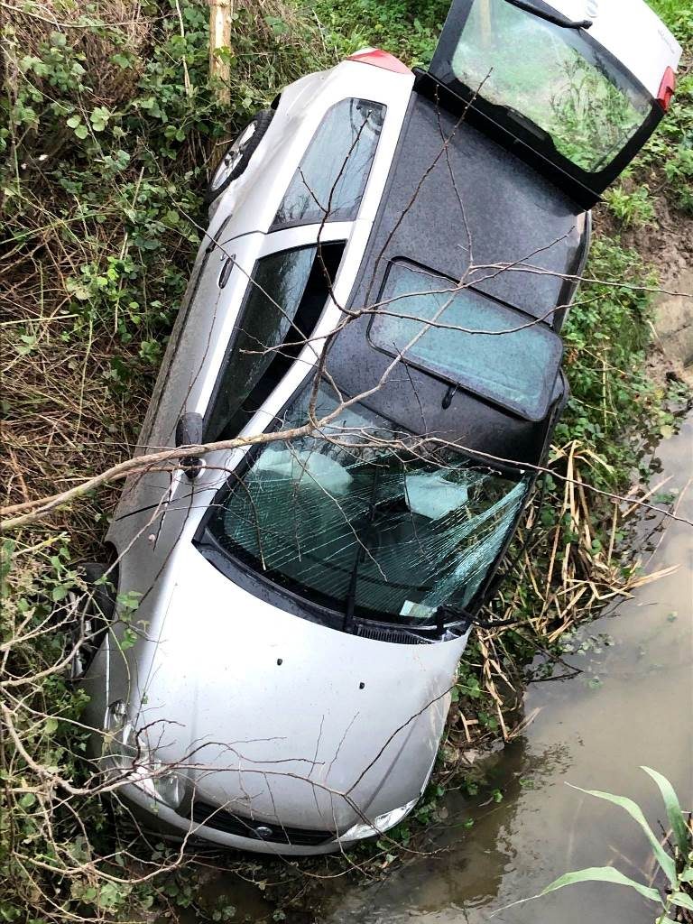 auto caduta