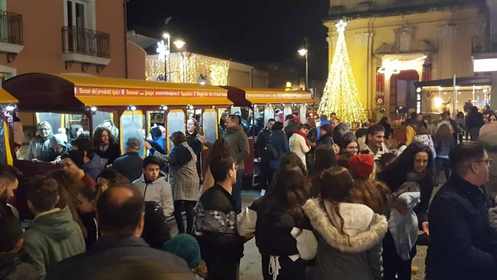 passeggiata babbo natale taurianova