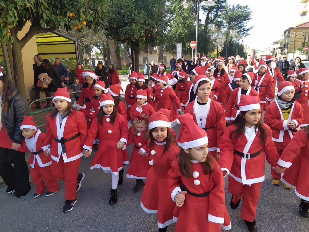 passeggiata babbo natale taurianova