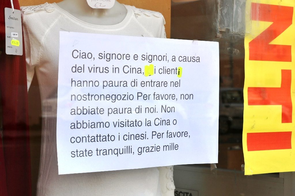 negozio di cinesi via ipponio