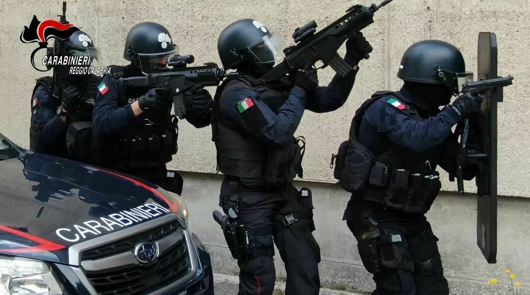 terrorismo carabinieri reggio calabria