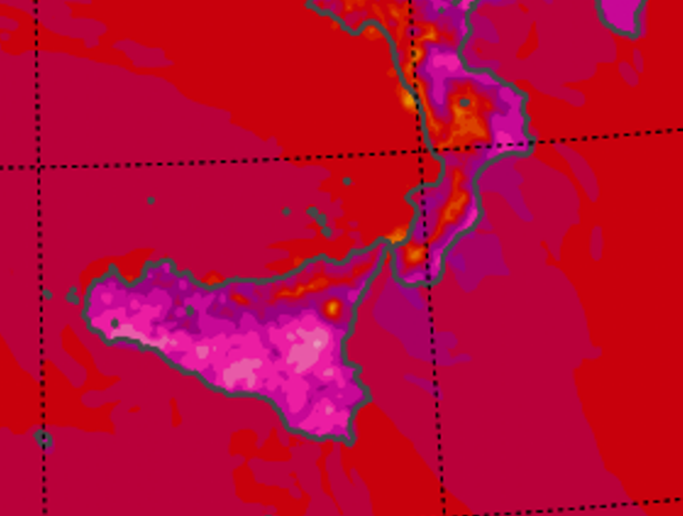 caldo calabria sicilia sabato 1 agosto 2020