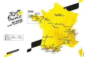 Percorso Tour de France 2021
