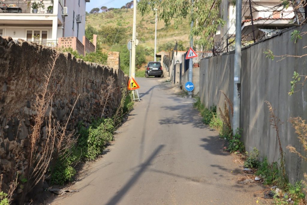 reggio calabria lavori via montevergine petti 7 marzo 2021