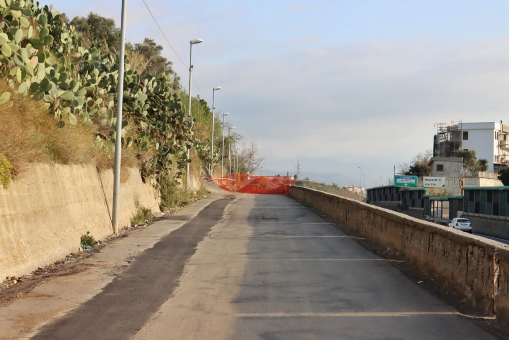 reggio calabria lavori via montevergine petti 7 marzo 2021