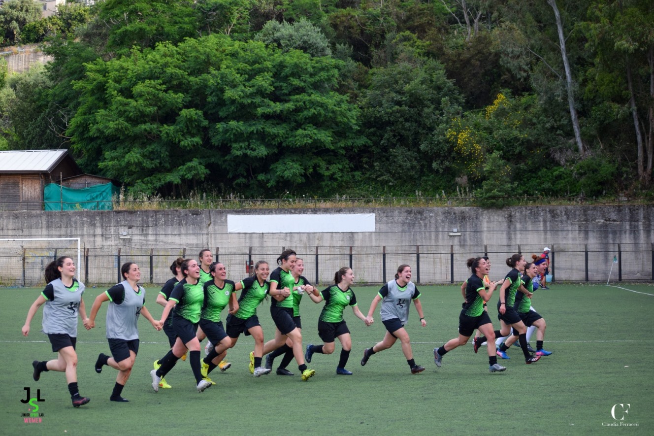 Gioia JSL WOMEN dopo la vittoria