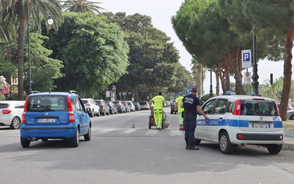 cambia la viabilità sul lungomare falcomatà di reggio calabria