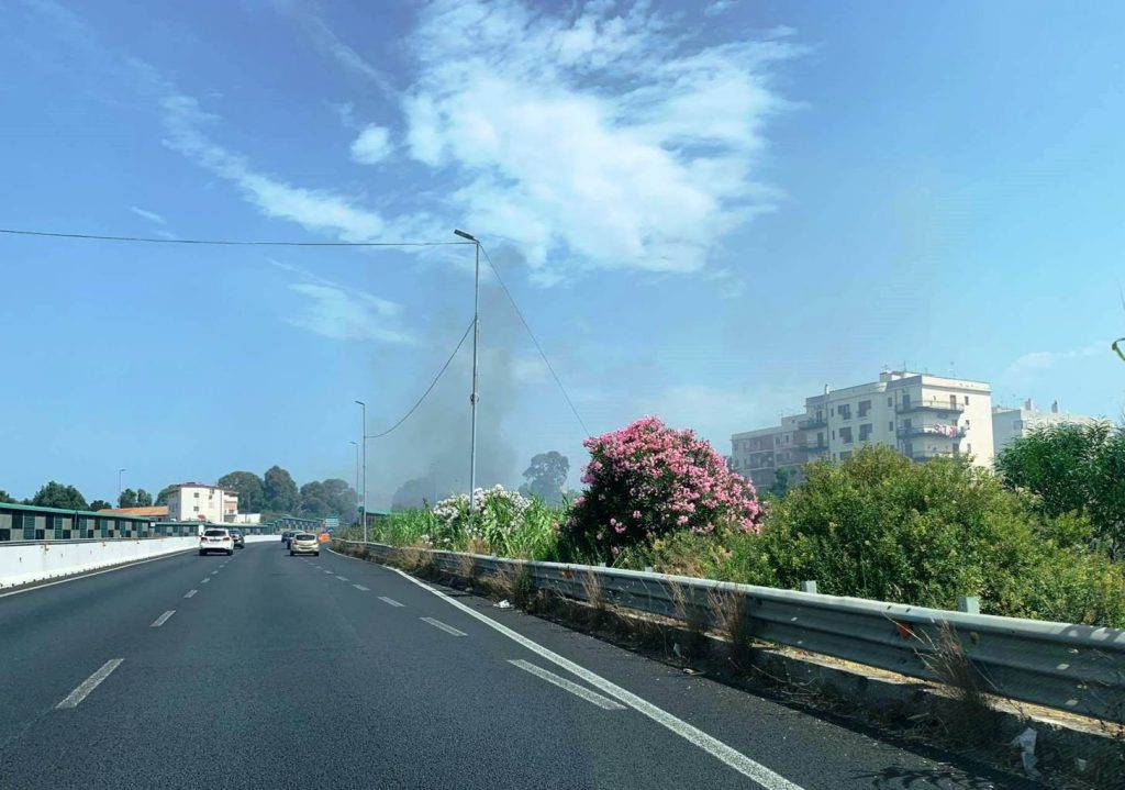 incendio modena reggio calabria