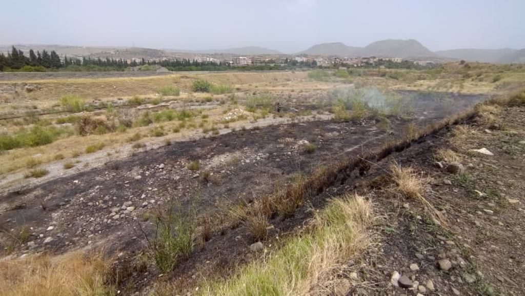 incendio rifiuti san gregorio