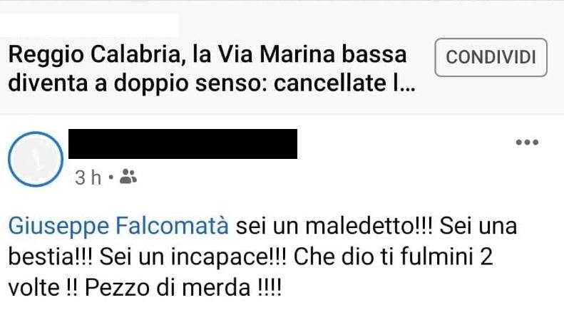 insulti a falcomatà