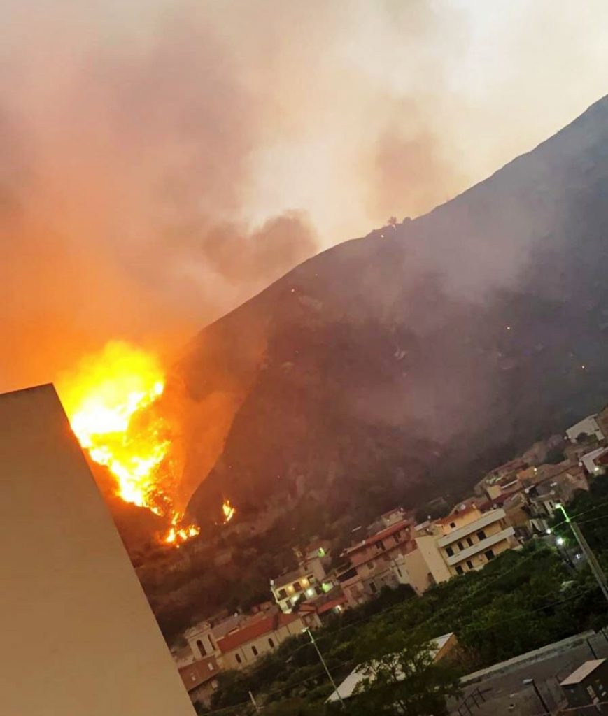 incendio oliveto 30 luglio