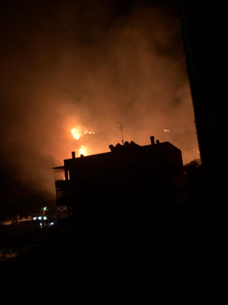 incendio oliveto 30 luglio