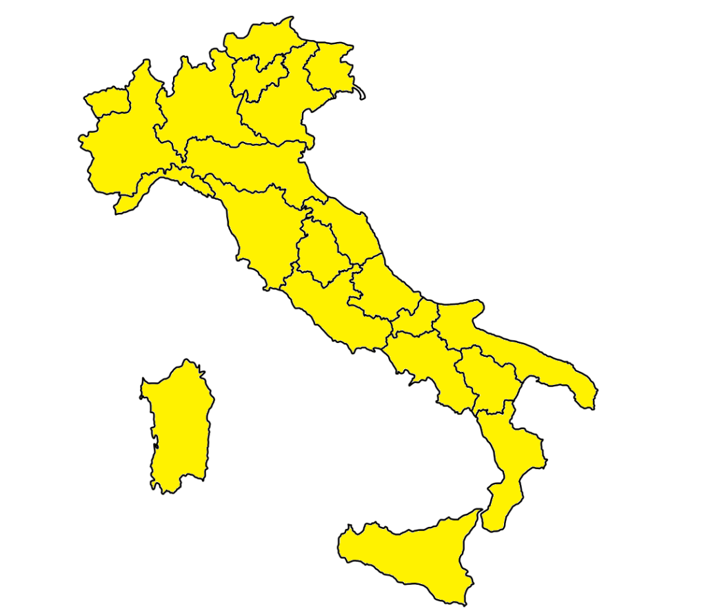 italia zona gialla
