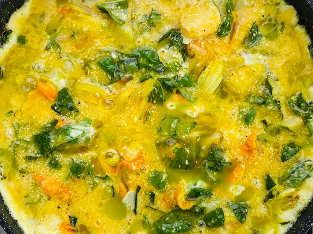 Le Ricette Di StrettoWeb – Frittata Ai Fiori Di Zucca