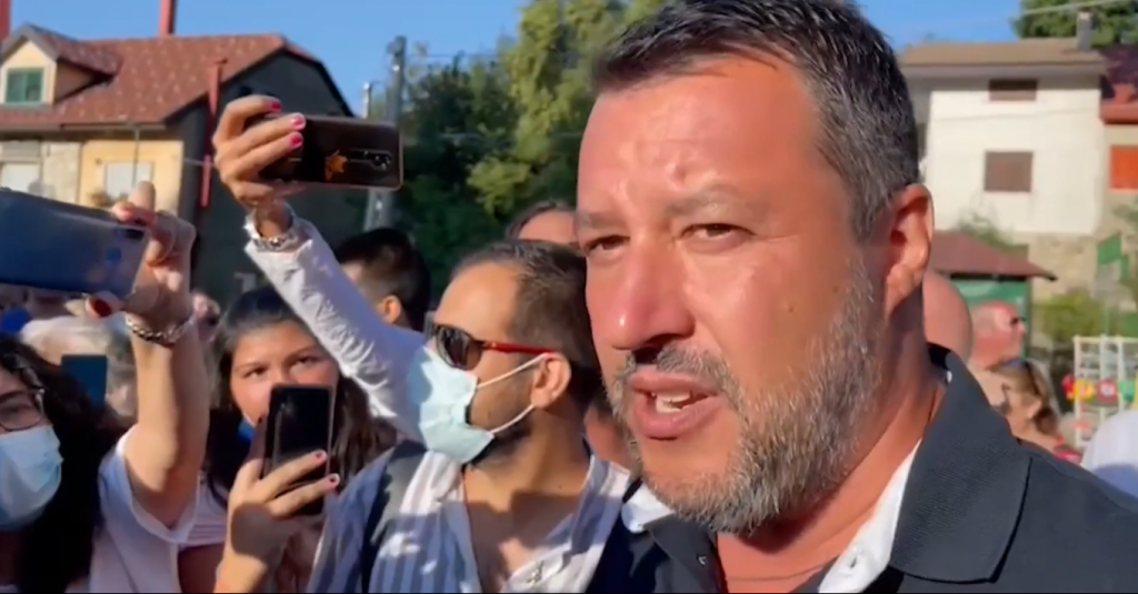 Salvini a Gambarie