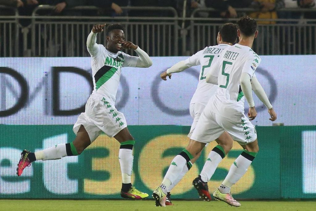 claud adjapong sassuolo reggina