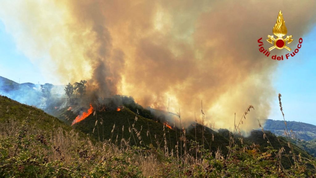 incendio messina