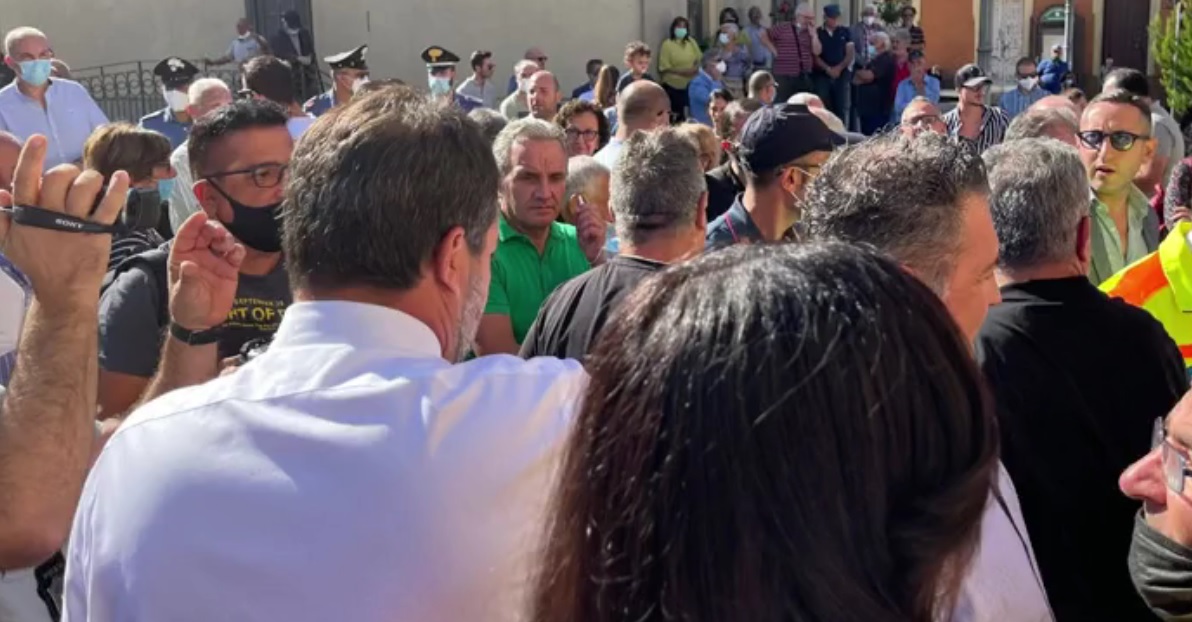 matteo salvini in calabria