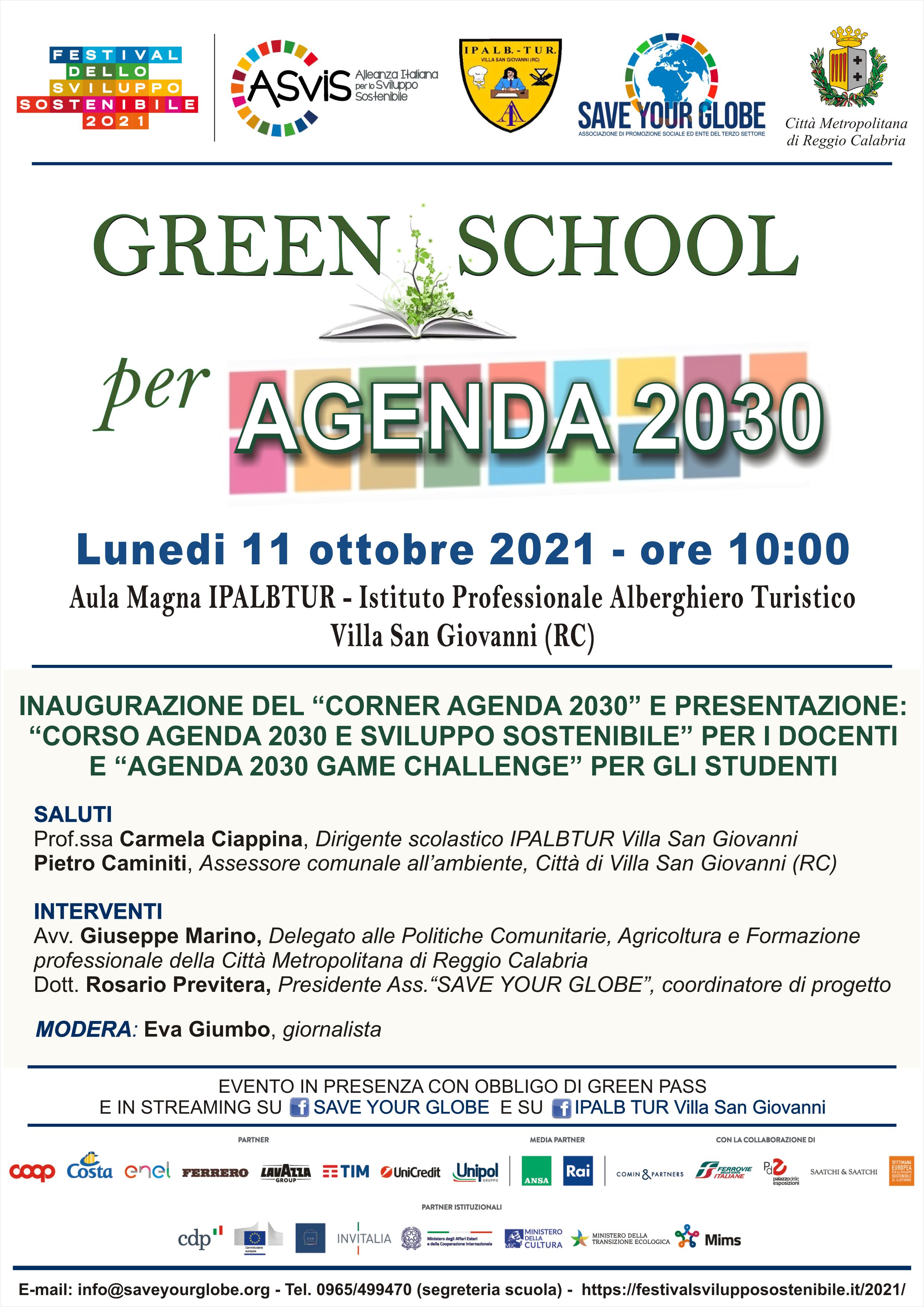 "Agenda 2030" arriva a Reggio Calabria con il Festival dello sviluppo