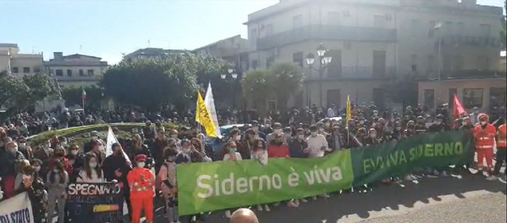 manifestazione siderno