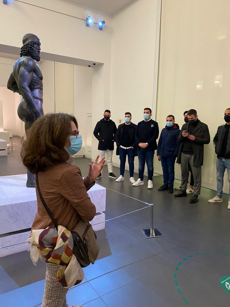 Visita giovani forza Italia al Museo