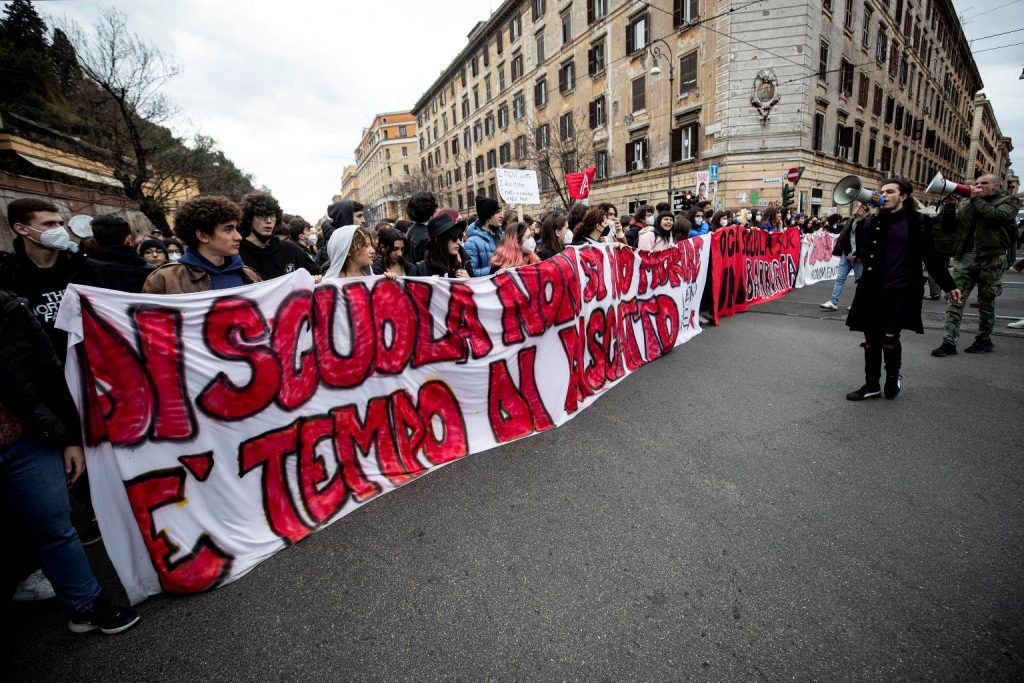 Proteste studenti maturità