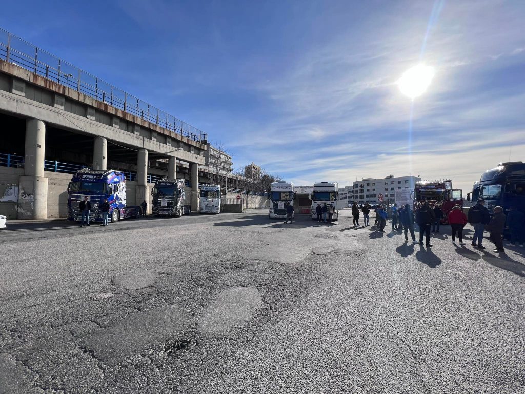 protesta autotrasportatori